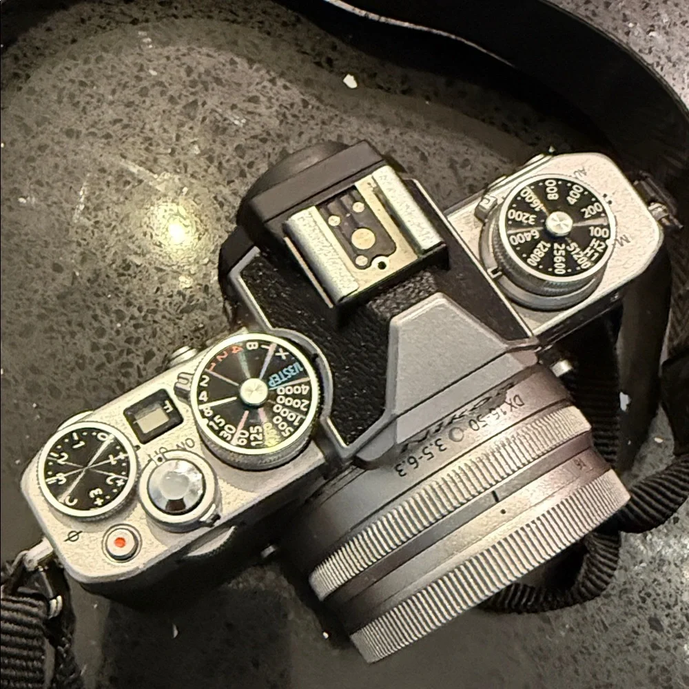 Nikon Z FC Digital Camera in Silver and Black